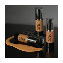Stars Cosmetics Matte Finish Face Make Up Liquid Micro Foundation Indian Dusky - 30 ml image 4