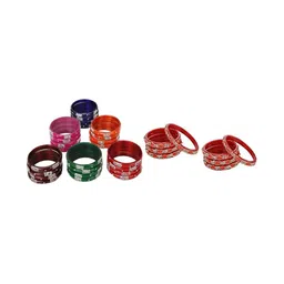 SOMIL Women Combo Bangles Set-picture-28