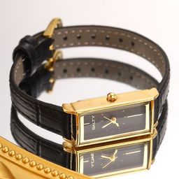 SALTY Women Dial & Leather Bracelet Style Straps Analogue Watch WT-S-0033-BK-BK-picture-20