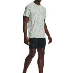 Under Armour Green Muscle Fit Printed Sports T-Shirt image 5