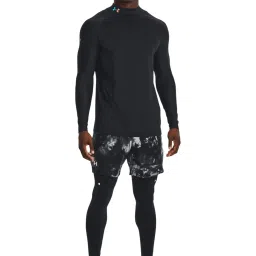 Under Armour Black Muscle Fit Sports T-Shirt image 5