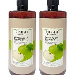 Richfeel Green Apple Shampoo - Pack of 2 image 1