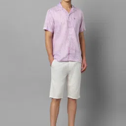 Allen Solly Jeans Purple Regular Fit Printed Shirt image 5