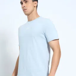 Sf Jeans By Pantaloons Blue Slim Fit Printed T-Shirt image 3
