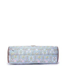 ZOUK Power Blue Printed Large Laptop Tote Handbag image 5