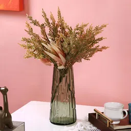 TAYHAA Yellow 2 Pieces Artificial Flower With Pot-picture-16
