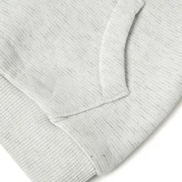 MiArcus Kids White & Black Cotton Regular Fit Full Sleeves Sweatshirt image 5