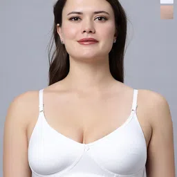 In Care Pack Of 2 Non Padded Full Coverage Underwired T-shirt Bra image 1