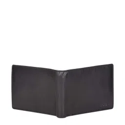 SASSORA Black Casual Leather Rfid Bi-Fold Wallet for Men image 5