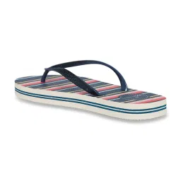 Forever Glam by Pantaloons Women's Navy Flip Flops image 5