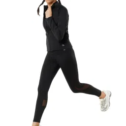 Amante Black Slim Fit Sports Jacket image 5