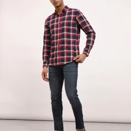 Lee Multicolor Slim Fit Check Shirt image 5