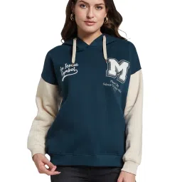 METTLE Green Printed Regular Fit Sweatshirt image 1