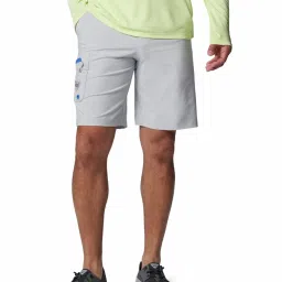 Columbia Grey Regular Fit Shorts image 1