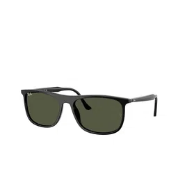 RAY-BAN Unisex UV Protected Green Lens Rectangle Sunglasses - 0RB2216901/3161 image 2