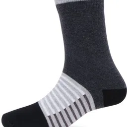 Rodzen Men Pack Of 3 Striped Calf Length Socks image 4