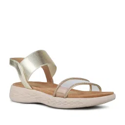 Inc.5 Women's Gold Ankle Strap Sandals image 1