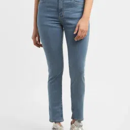 Levi's 721 Blue Skinny Fit Mid Rise Jeans-picture-22
