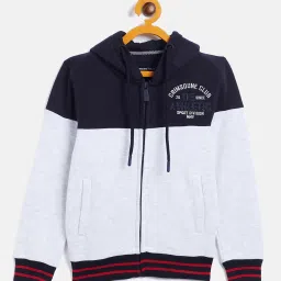 Crimsoune Club Kids Multicoloured Color Block Sweatshirt image 1