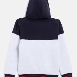 Crimsoune Club Kids Multicoloured Color Block Sweatshirt image 2