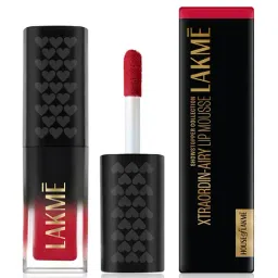 Lakme Xtraordin Airy Lip Mousse Mini 102 Crimson Sky - 1.8 gm image 2