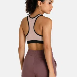 Puma Pink Printed Sports Bra image 2