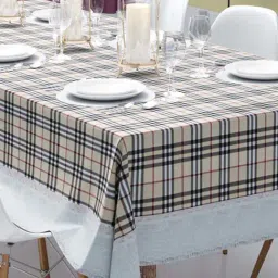 Bianca Classic Clear Beige Pvc 8-10 Seater Table Cloth-picture-14