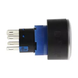 RS PRO Illuminated Push Button Switch Momentary 22.2 mm SPDT Green LED 250 V AC, 1758256 image 4