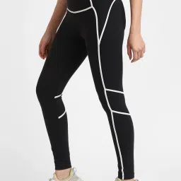 Reebok Black TS LUX HR - CB Training Tights image 3