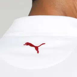 Puma Teamsport White Regular Fit Sports Polo image 4