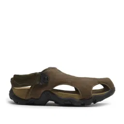 Woodland Men's Khaki Fisherman Sandals image 1