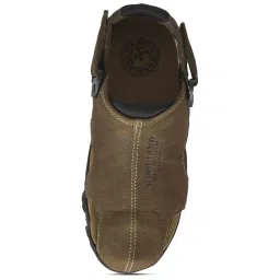 Woodland Men's Khaki Fisherman Sandals image 3