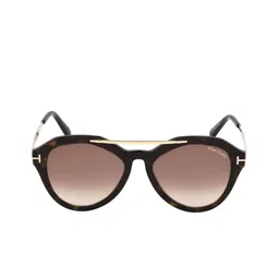 Tom Ford Women Oval Sunglasses with UV Protected Lens FT0576 54 52G image 3