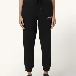 Ajile by Pantaloons Black Cotton Joggers-picture-38