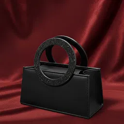 bebe Structured Handheld Bag image 3