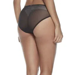 Wacoal Embrace Lace Low Waist Medium Coverage Lace Bikini Panty - Black image 2