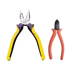 Sky Blue Lineman Plier SBE312 2 Cutting Wire false Piece Multicolour N-picture-18