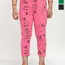 BAESD Girl Pack Of 3 Printed High-Rise Cotton Capris-picture-53