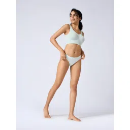 FEIER Green Nylon Sports Bra image 5