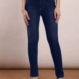 FCK-3 Women Regular Fit High-Rise Light Fade Stretchable Jeans-image-46