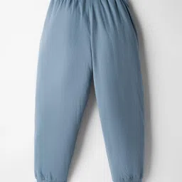 Taeko Looper Knit Lounge Pant with Rock Print - Light Blue image 2