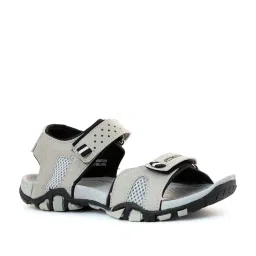 khadim Fitnxt by Khadims Men's Grey Floater Sandals image 1