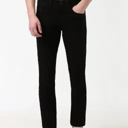 Peter England Black Regular Fit Jeans image 1