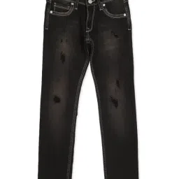 Pepe Jeans Kids Black Distressed Jeans-picture-45