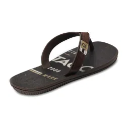 Cartago Men's Dakar Plus AD Brown & Beige Flip Flops image 5