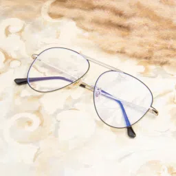 Ted Smith Black Pilot Unisex Eye Frames image 1