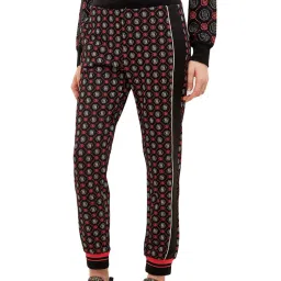 Liu Jo Nero, Barbie & Silver Printed Regular Fit Joggers image 1
