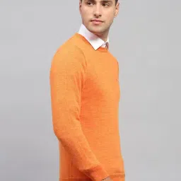 Monte Carlo Orange Regular Fit Pullover image 4