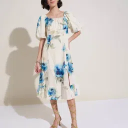 Honey By Pantaloons Off White Slim Fit Dress-image-83