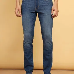Wrangler Skanders Blue Slim Fit Low Rise Jeans image 1
